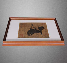 西市书画装裱配框服务案例