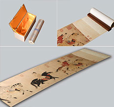 西市馆藏书画复制博物馆书画复制服务