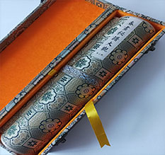 西市书画装裱案例